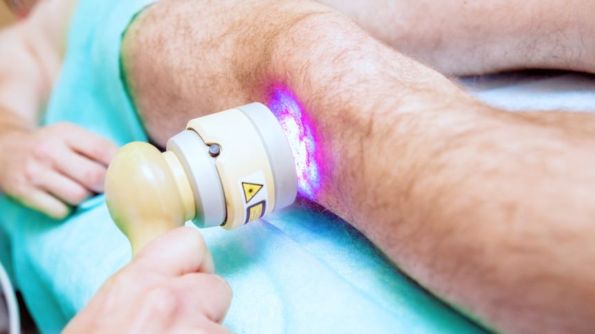Laser therapy for the treatment of lymphedema and diabetic foot ulcers